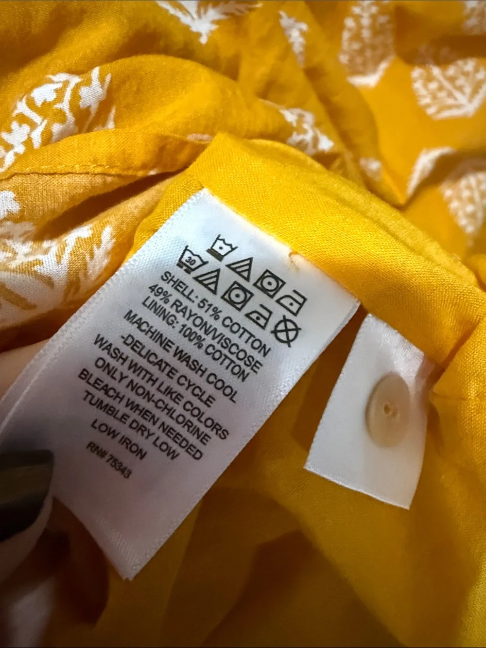 Lucky Brand Printed Sleeveless Sundress- Size Large